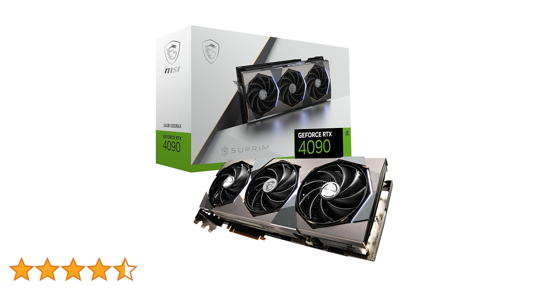美品 MSI SPRIM X RTX4090 24GB MSI GeForce RTX 4090 SUPRIM X 24G Scheda Video Gaming - 24GB